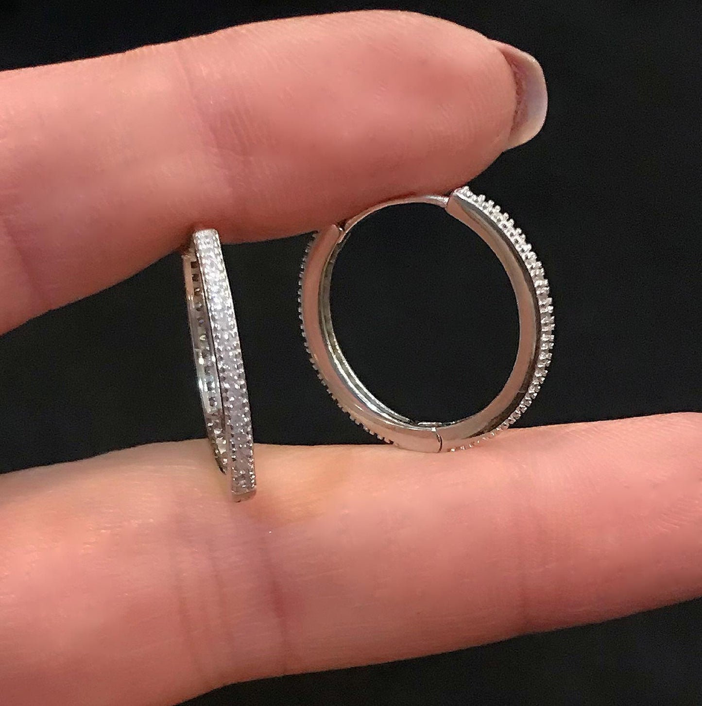 STELA DESIGN HALKA GÜMÜŞ KÜPE