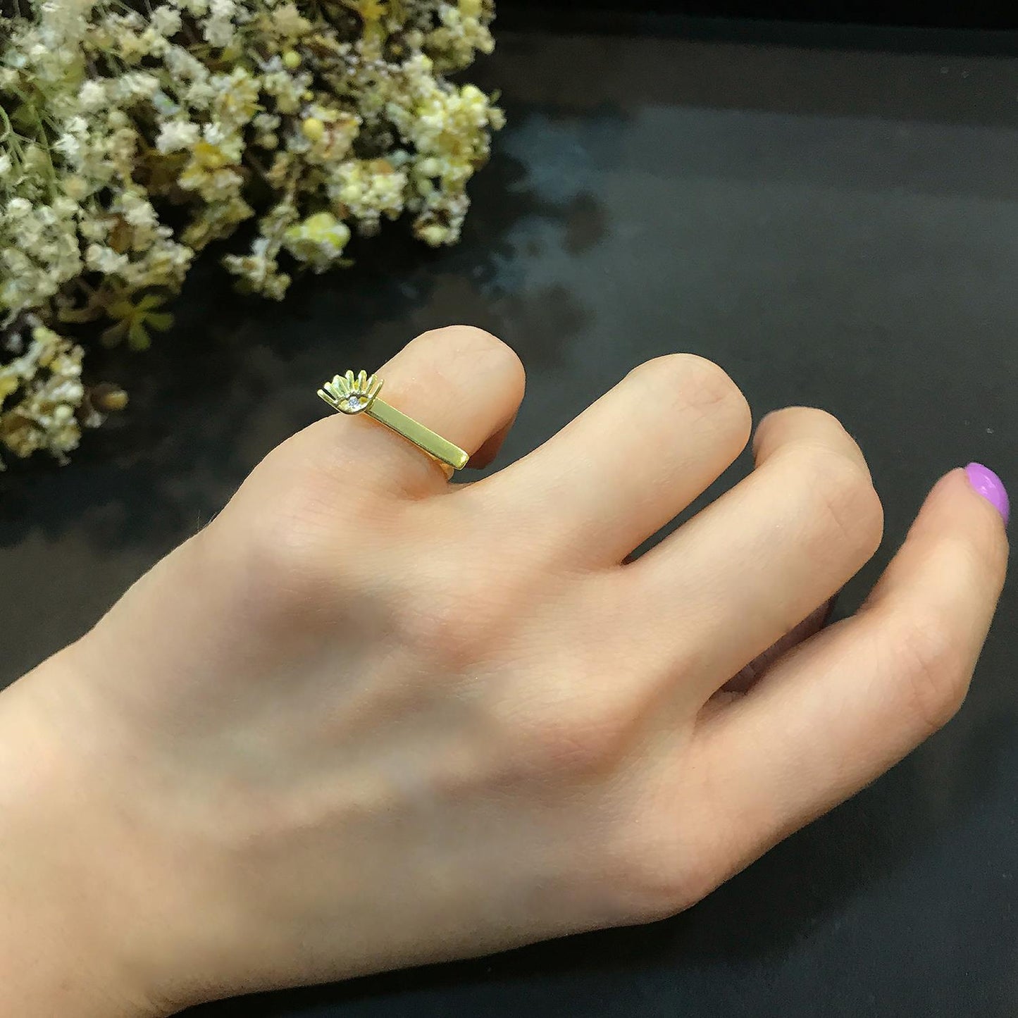 STELA FASHION GÖZ GÜMÜŞ YÜZÜK