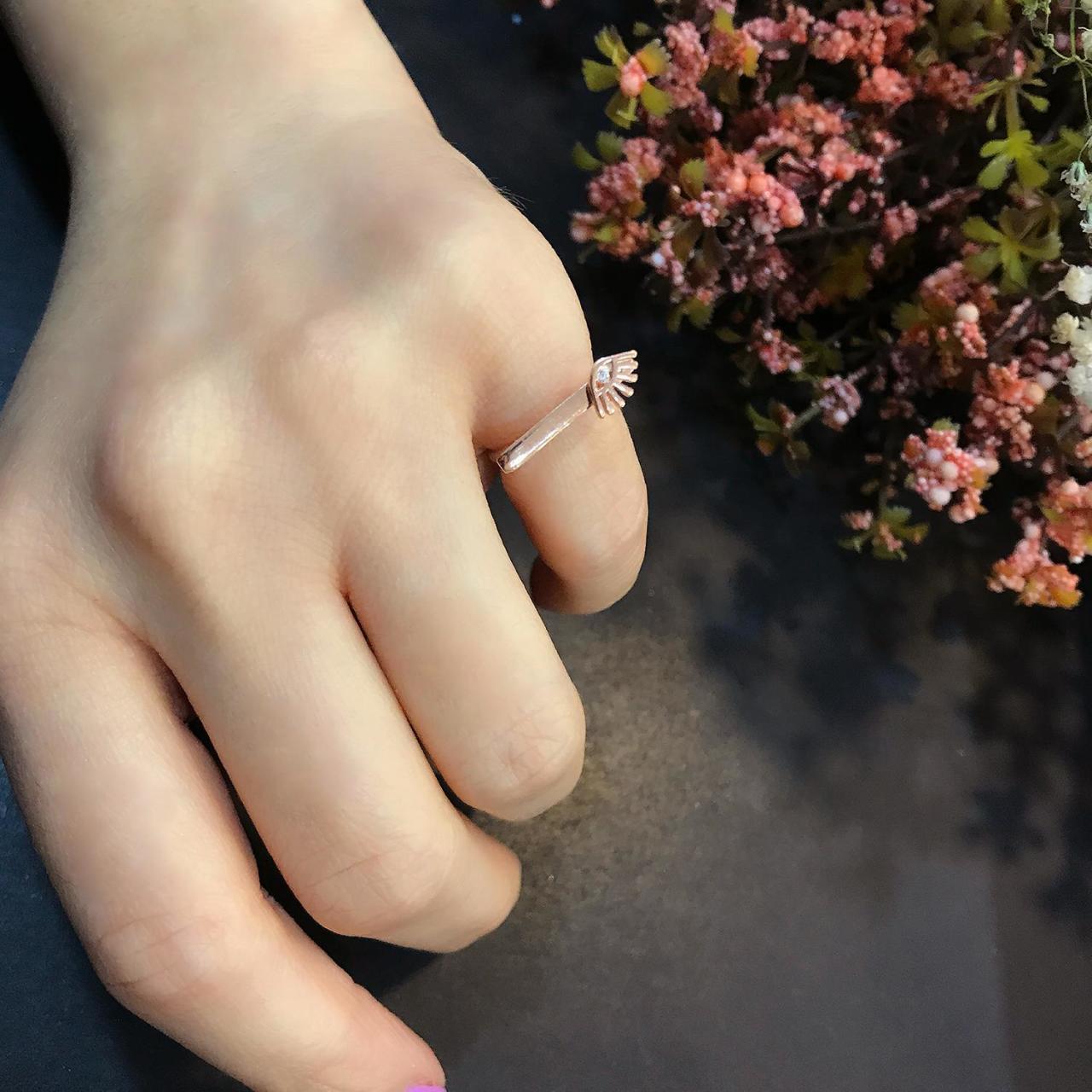 STELA FASHION GÖZ GÜMÜŞ YÜZÜK