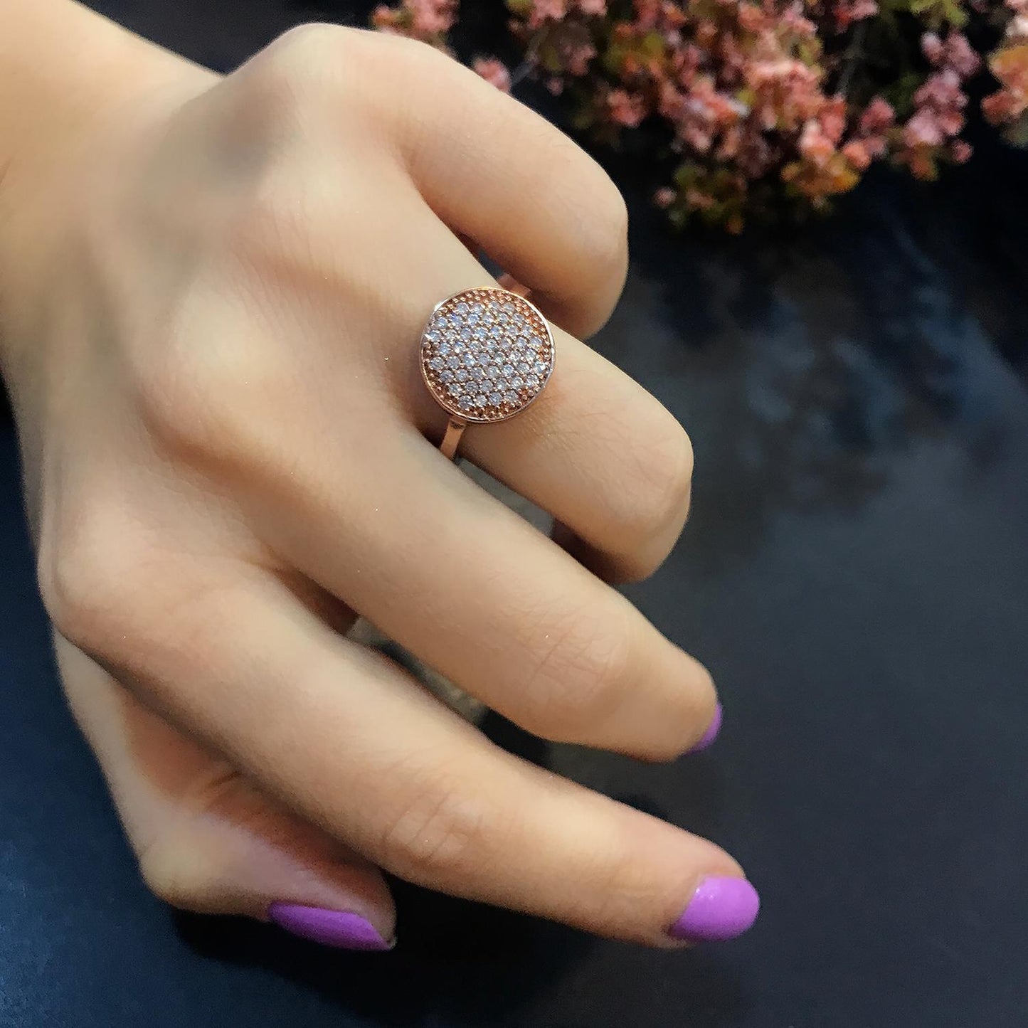 STELA FASHION YUVARLAK GÜMÜŞ YÜZÜK