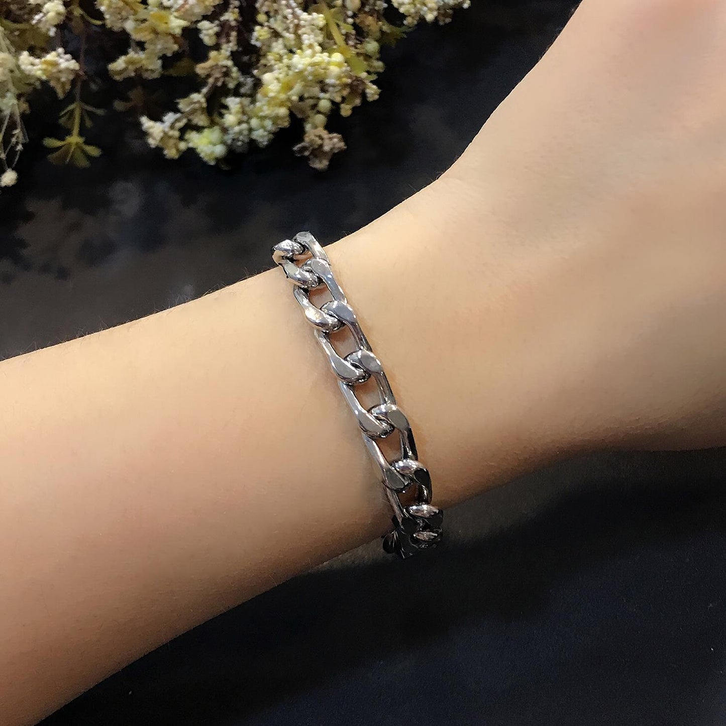 STELA FASHION ZİNCİR GÜMÜŞ BİLEKLİK