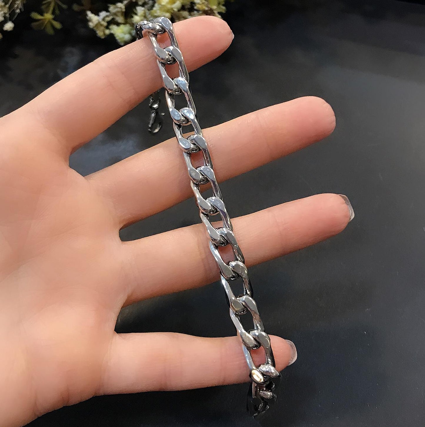 STELA FASHION ZİNCİR GÜMÜŞ BİLEKLİK