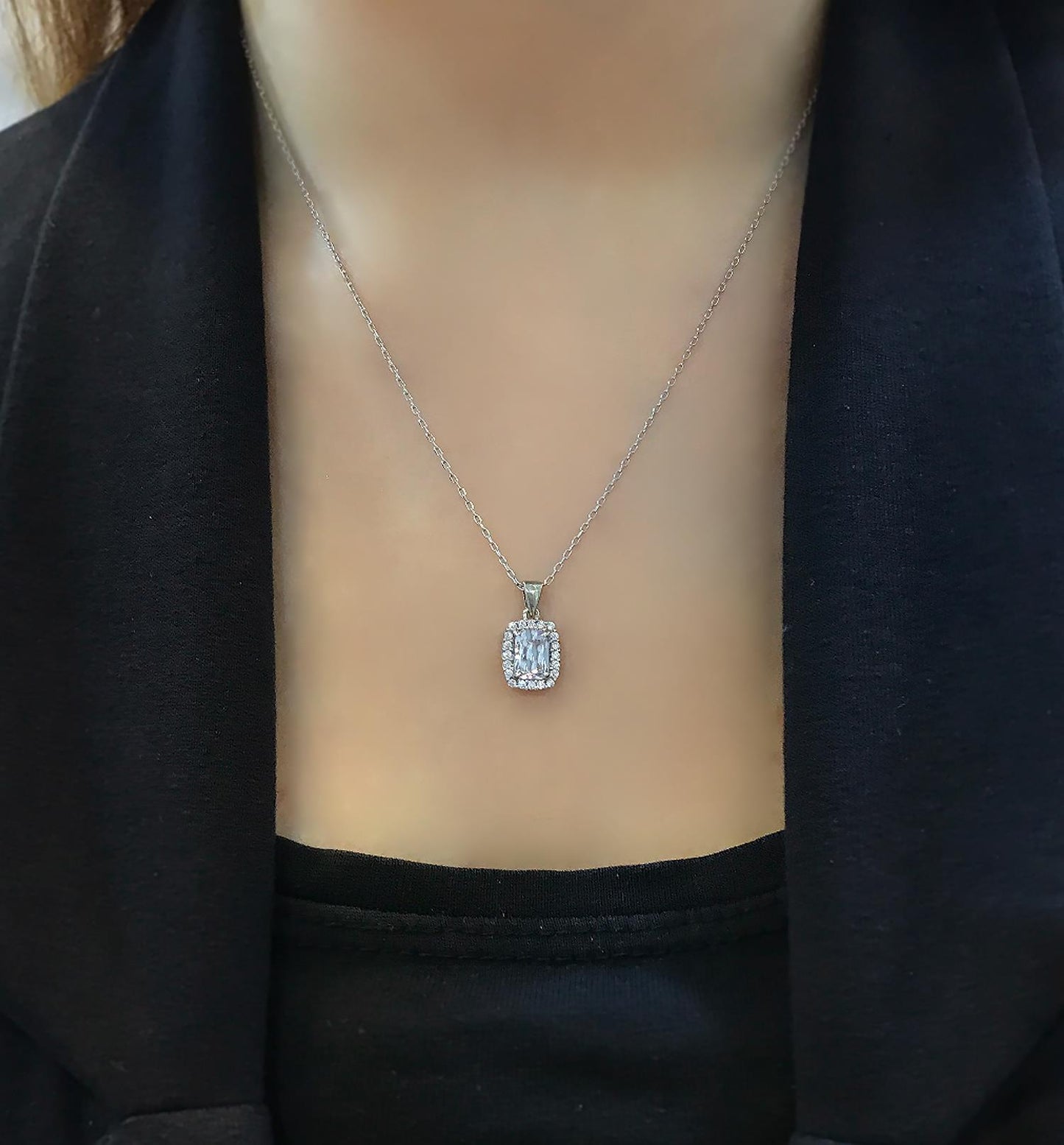 STELA DESING BAGET GÜMÜŞ KOLYE