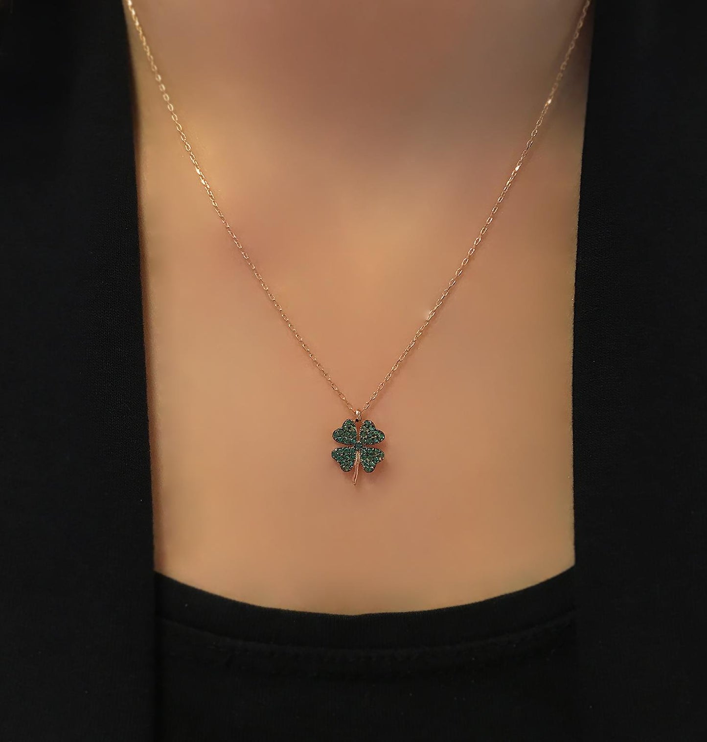 STELA YONCA GÜMÜŞ KOLYE (ROSE)